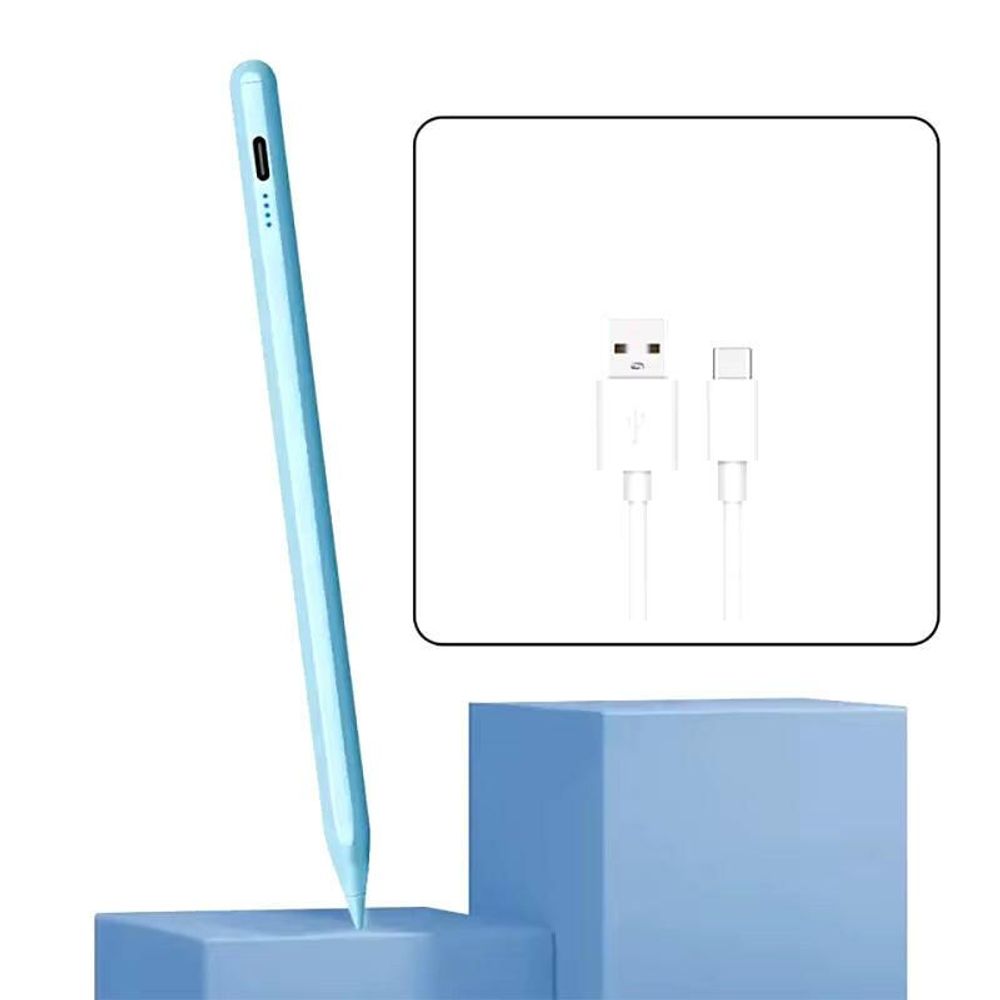 Premium Stylus Pen for Tablets and Mobile Phones - Compatible with Android, iOS, Windows, and Apple Pencil Accessories Blue
