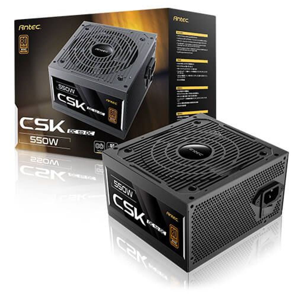 Antec CSK550DC AU 80plus Bronze 5yr Warranty PSU Default Title