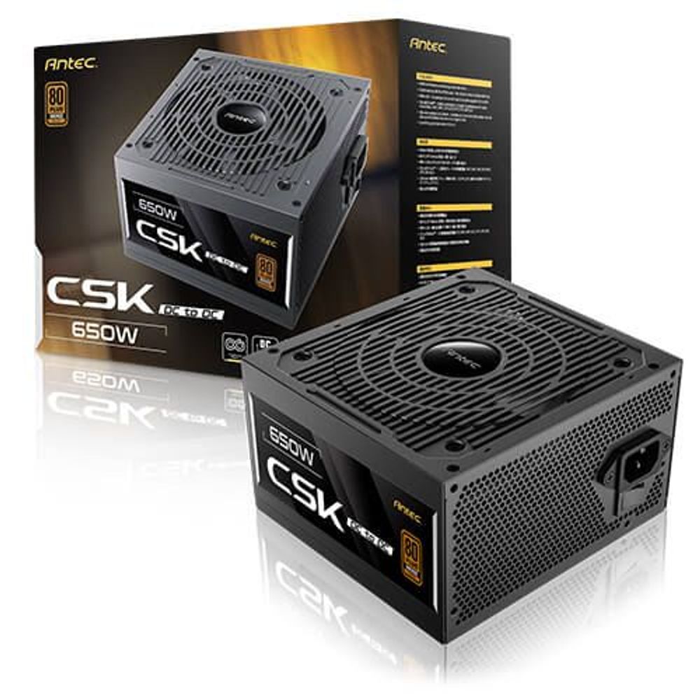 Antec CSK650DC AU 80plus Bronze 5yr Warranty PSU Default Title