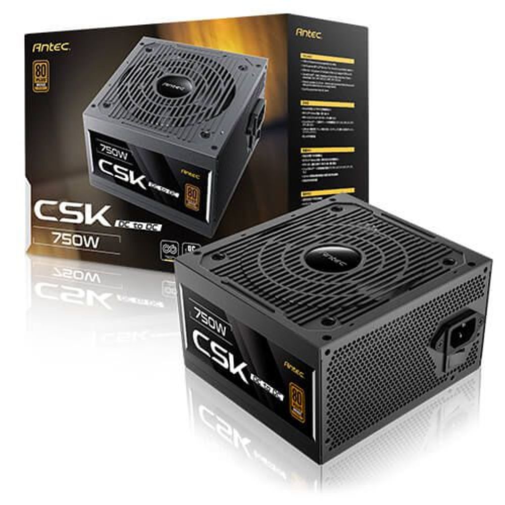 Antec CSK750DC AU 80plus Bronze 5yr Warranty PSU Default Title