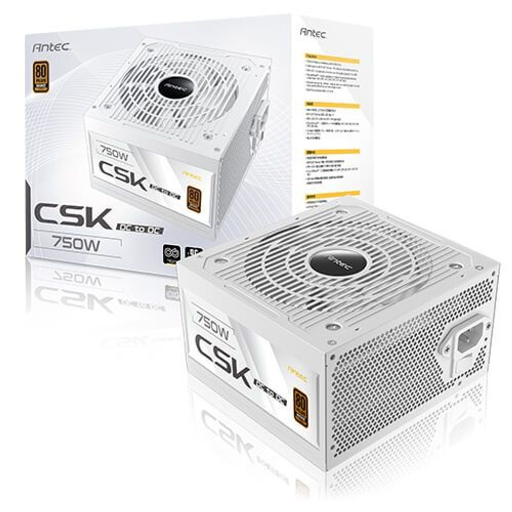 Antec CSK750DC White AU 80plus Bronze 5yr Warranty PSU Default Title