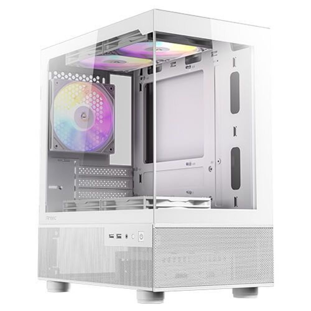 Antec CX200M RGB Elite Mid Tower Case White Default Title