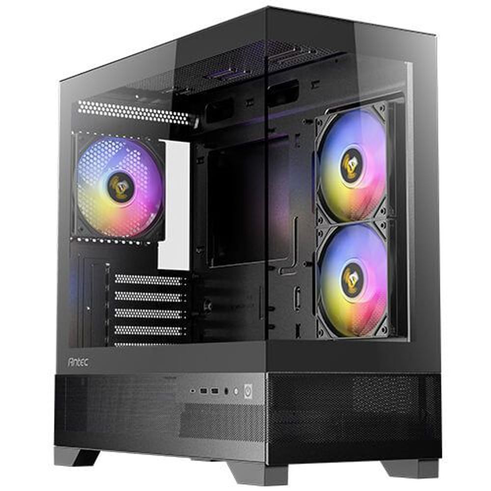 Antec CX500M ARGB black mid tower gaming case Default Title