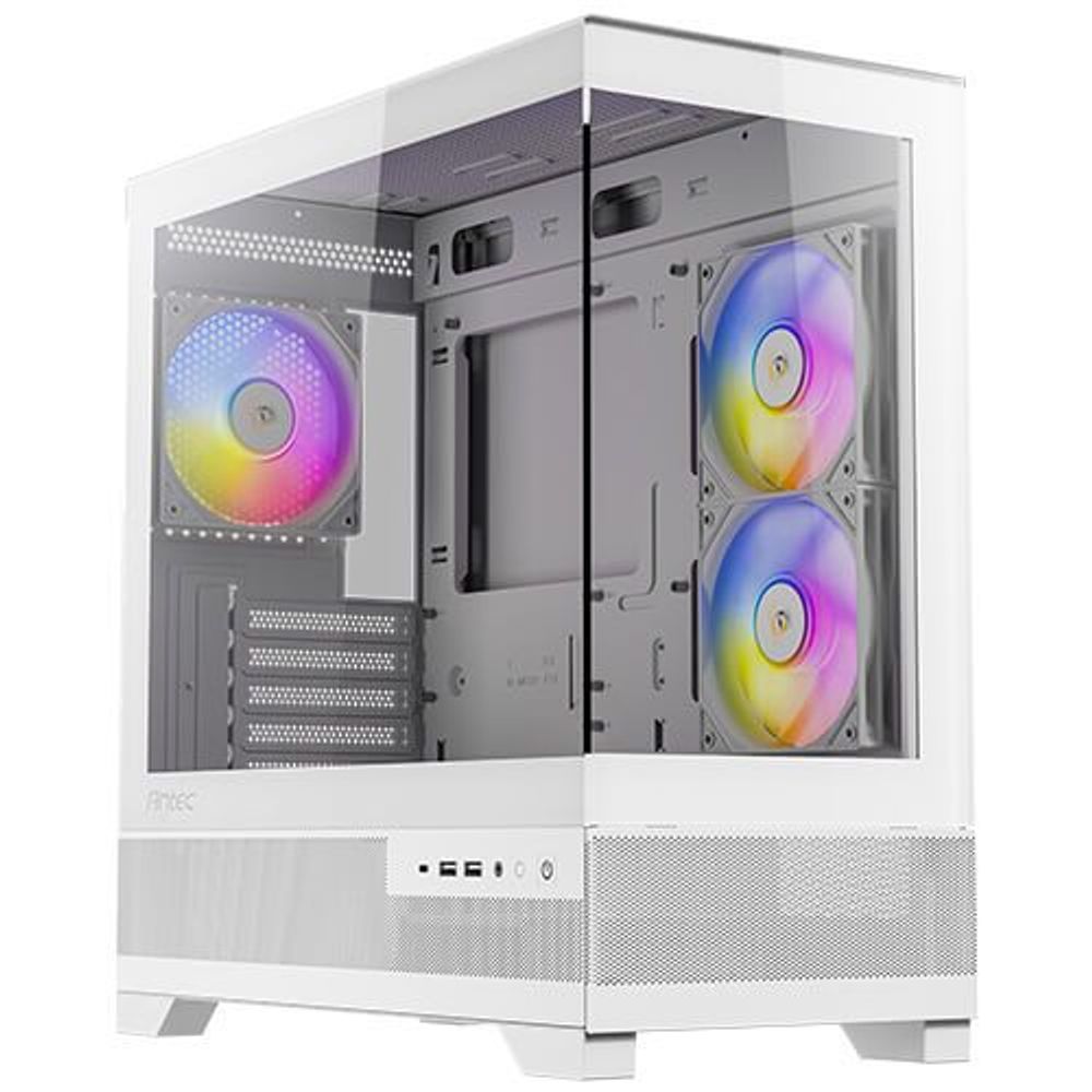 Antec CX500M ARGB White mid tower gaming case Default Title