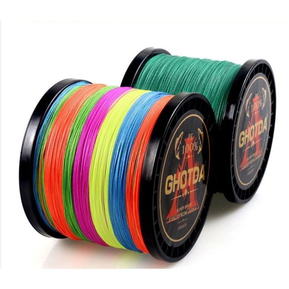 60 lb Ghotda Fishing Braid- 1000M Rolls PE4 Strand