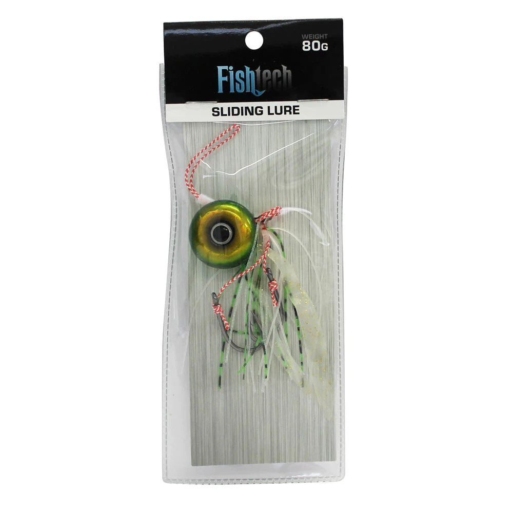 Fishtech Slippery Slider Lure 80g Green