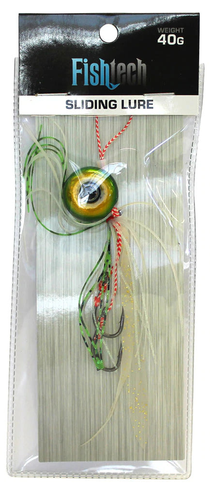 Fishtech Slippery Slider Lure 40g Green