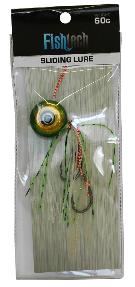 Fishtech Slippery Slider Lure 60g Green