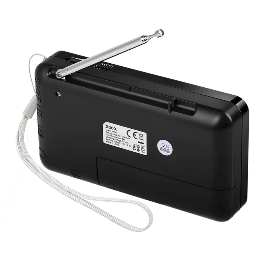 Hoco Mult Function Portable Radio with AM+FM Dual Mode