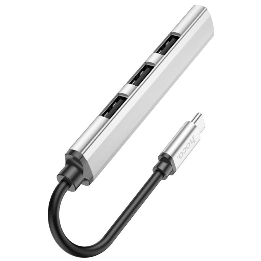 Hoco HB26 4 in 1 Type C to USB Hub NZ
