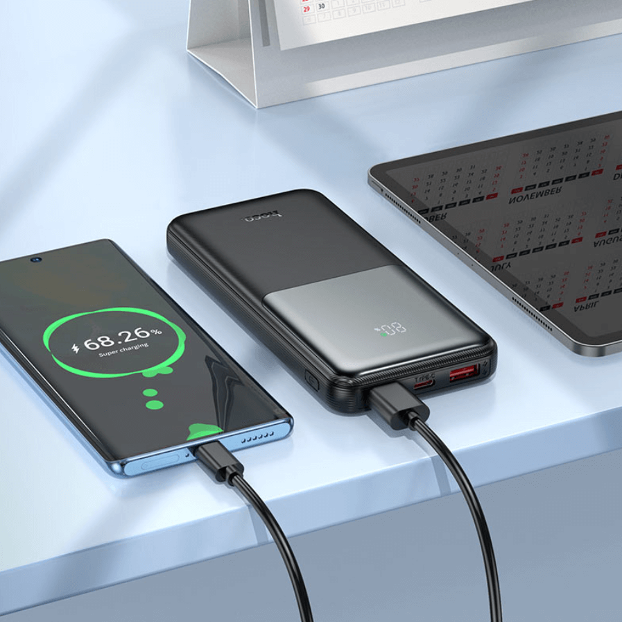 Hoco J136 22.5W Fast Charging Power Bank 10000mAh with LED Display