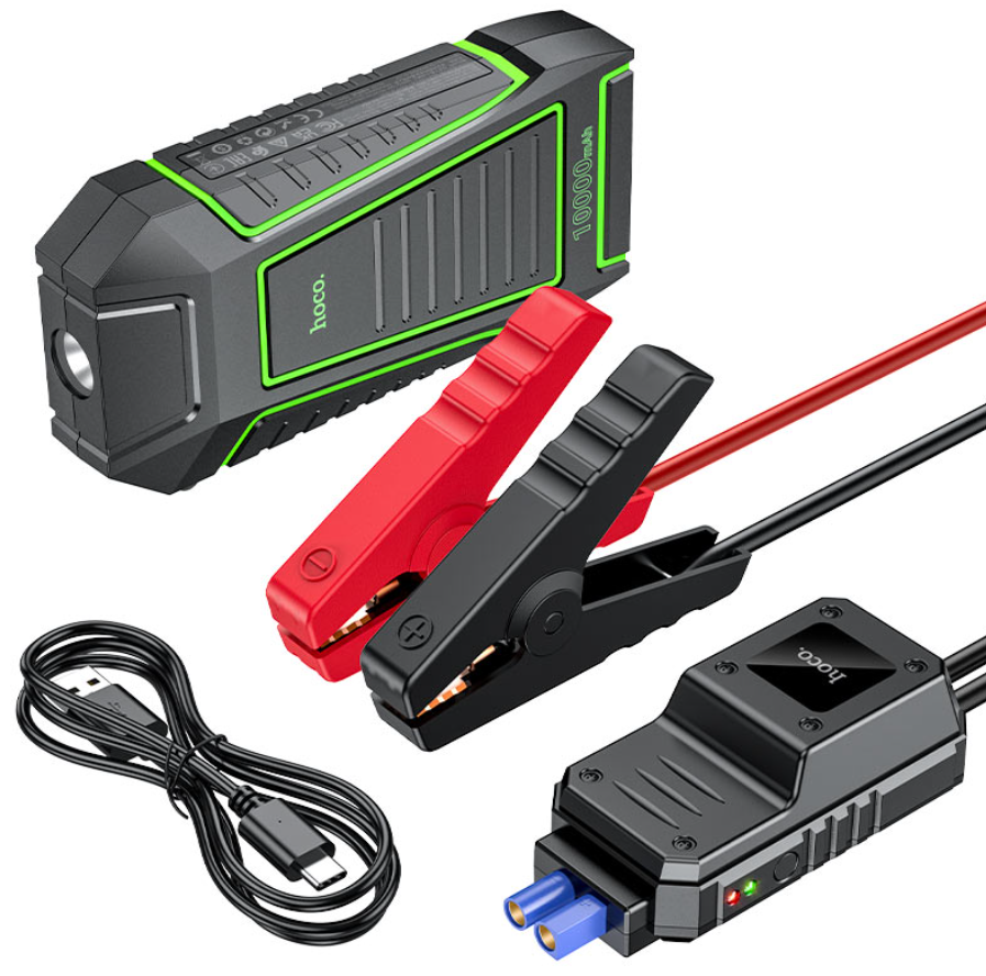 Hoco QS1 Portable Smart Car Jump Starter Power Bank 10000mAh
