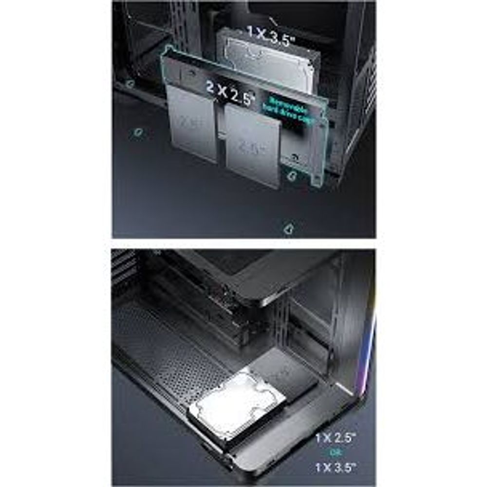 Antec C5 Curve ARGB Black mid tower case