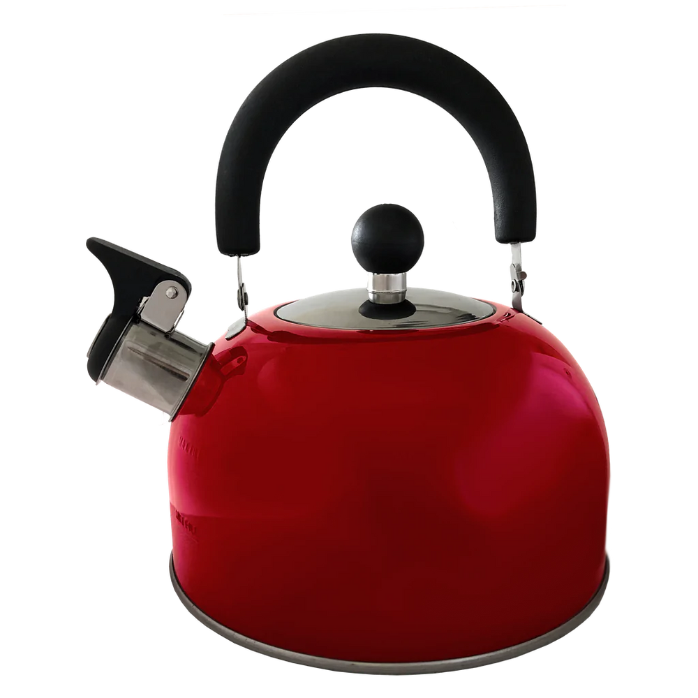 Red Whistling Kettle 2L - Southern Alps
