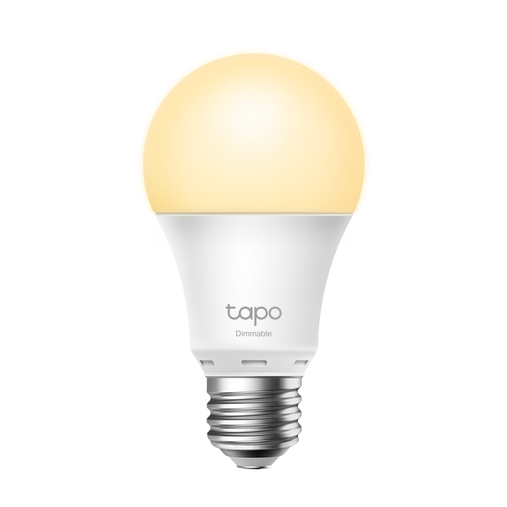 TL-TAPOL510E - TP-Link Tapo L510E Smart Wi-Fi Dimmable LED Bulb, E27, 8.7W, 806 Lumens, 2700K, Screw in