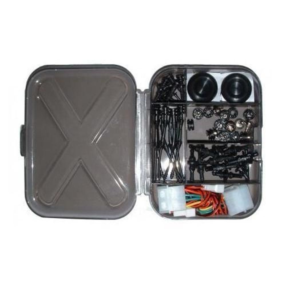 LT-SILENTKIT - Lamptron Noise Reduction Kit 44 Rubber Mounting Pieces in one Box Black