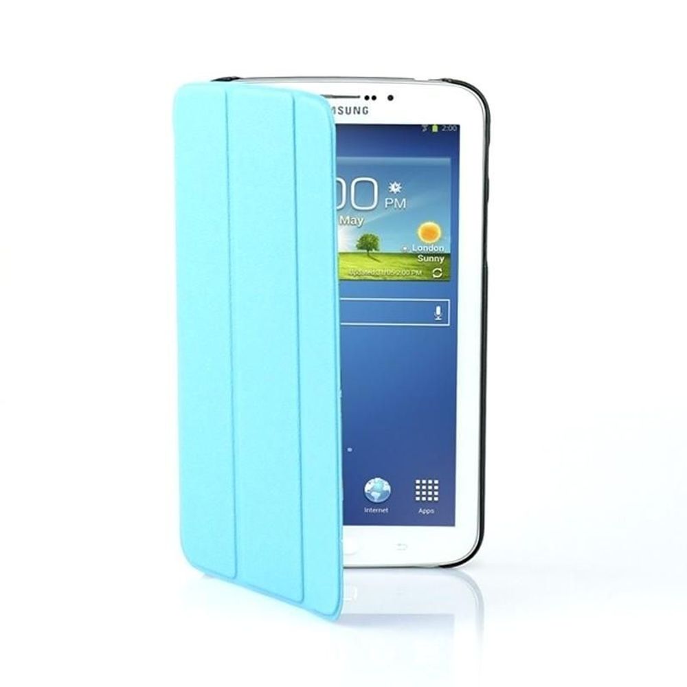 MB-CAS-T38-BLU - mbeat Samsung Galaxy Tab 3, 8 inch Ultra Slim Triple Fold Case Cover - Blue