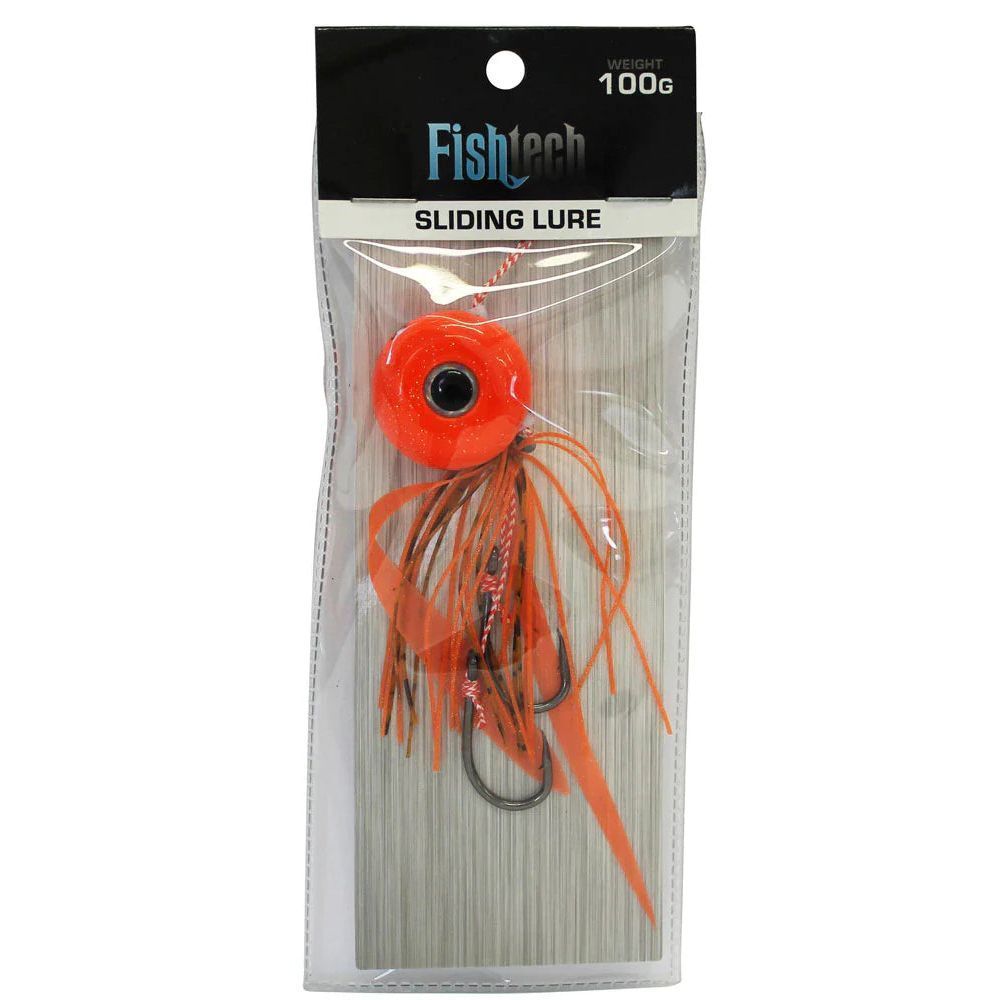 Fishtech Slippery Slider Lure 100g Orange
