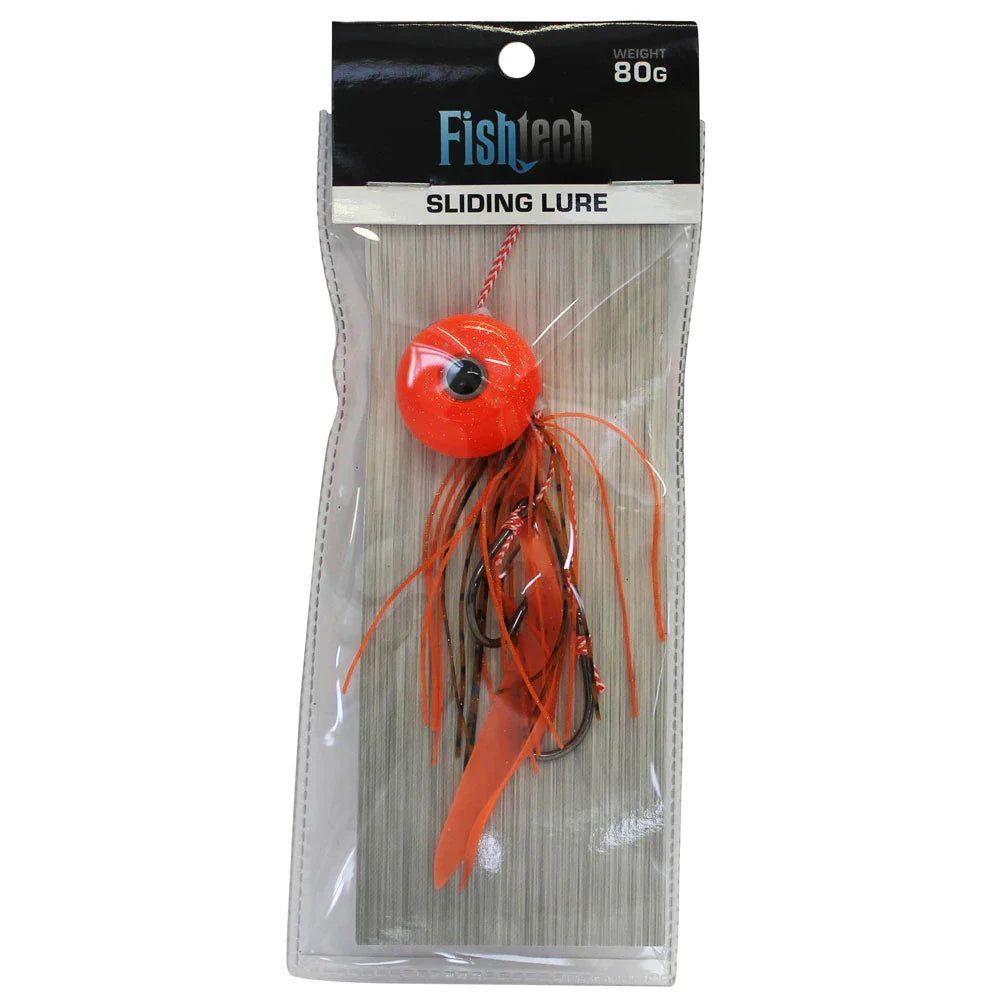 Fishtech Slippery Slider Lure 80g Orange