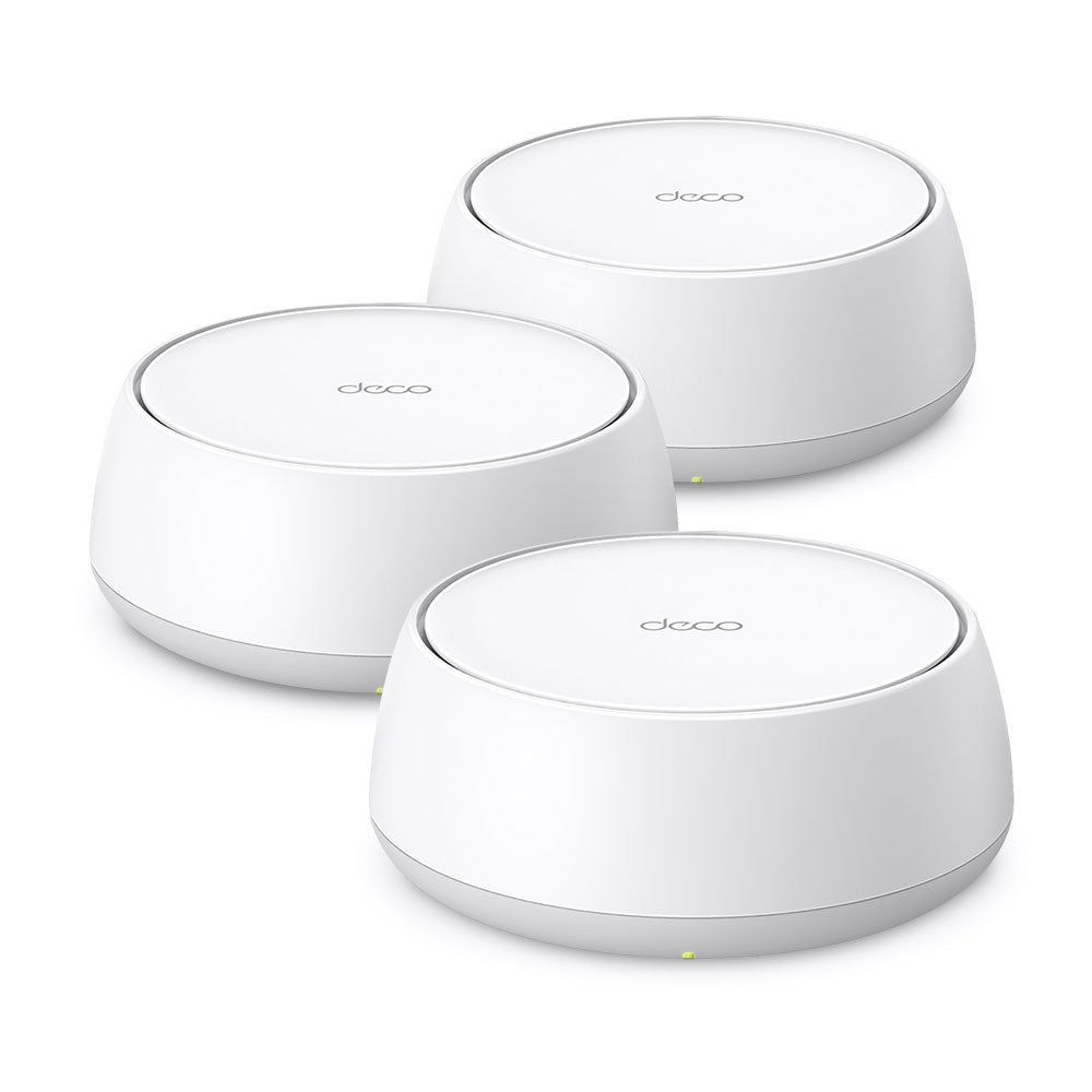 TP-Link Deco BE25 BE5000 Whole Home Mesh Wi-Fi 7 System - 3 Pack Default Title