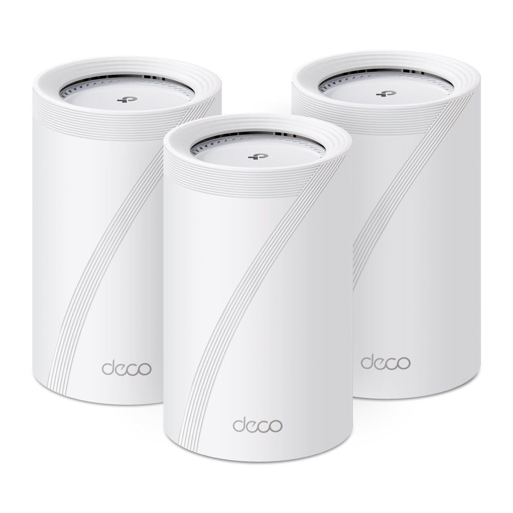 TP-Link Deco BE68 BE14000 Tri-Band Whole Home Mesh Wi-Fi 7 System - 3 Pack Default Title