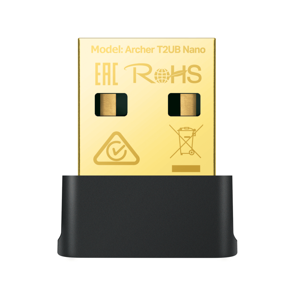 TP-Link Archer T2UB Nano AC600 Nano Wi-Fi Bluetooth 4.2 USB Adapter Default Title