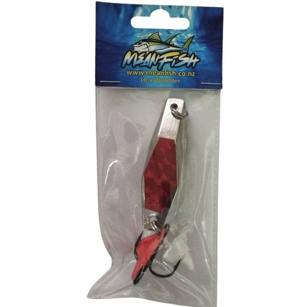 42gm Hex Wobbler - Meanfish Red