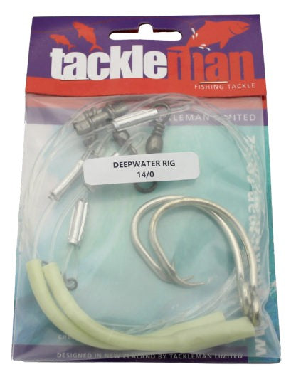 Deep Water Hapuka Rig Heavy Duty Circle Hook 14/0 - Tackleman