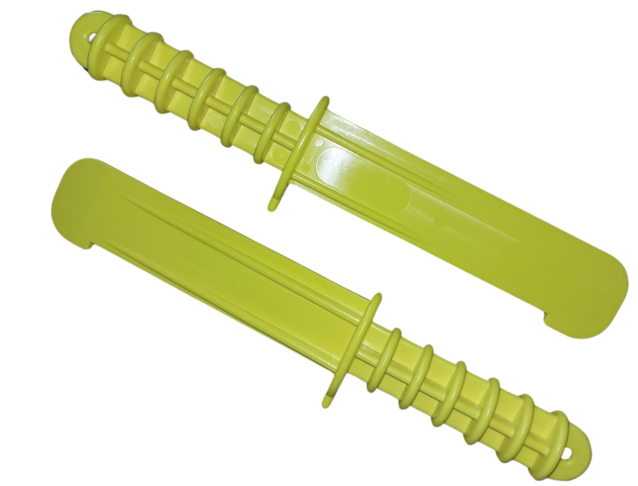 Paua Removal Tool and Measure - Yellow