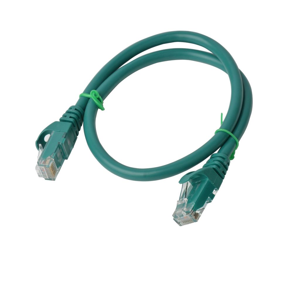 PL6A-0.5GRN - Cat 6a UTP Ethernet Cable, Snagless - 0.5m (50cm) Green