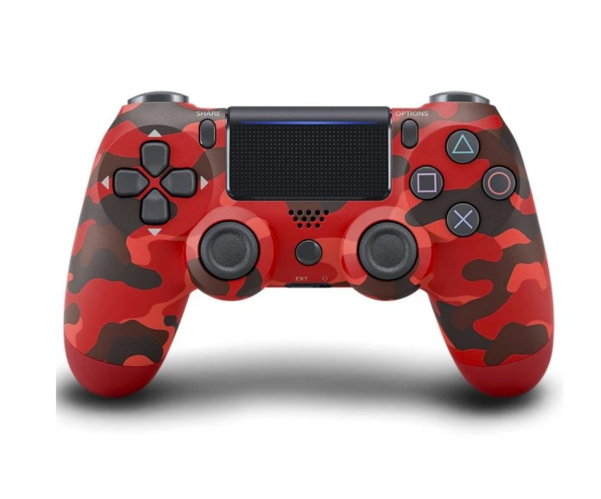 PS4 Controller - Camouflage Red