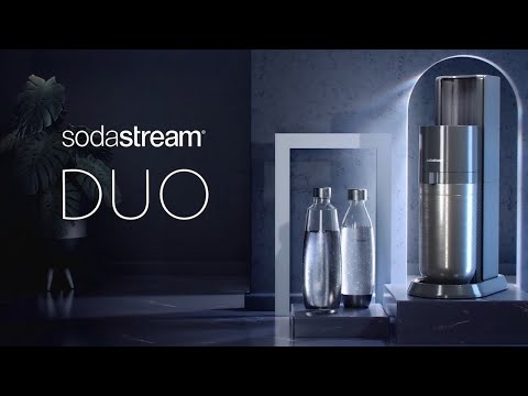Sodastream DUO Sparkling Water Maker Starter Pack (Black)