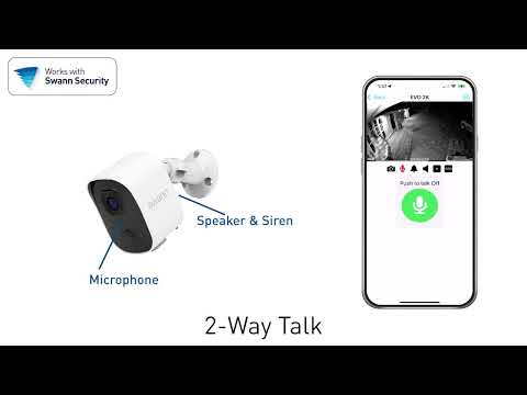 SWIFI-SE2KBCSOL-GL - Swann Evo 2K Wireless Security Camera w 32GB Card / SOLAR5 panel