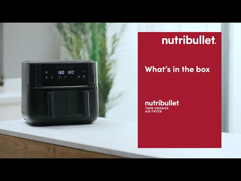NutriBullet Twin Drawer Air Fryer