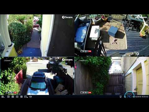 Swann DVR4-5580 4K/1TB/ 4 x PRO-4KWLB SWL + Siren Cameras