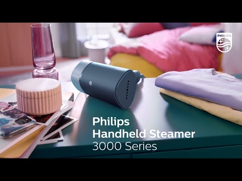 Philips 3000 Series Handheld Garment Steamer (Blue)