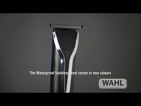 Wahl Waterproof Lithium-Ion Stainless Steel Grooming Kit (Black)