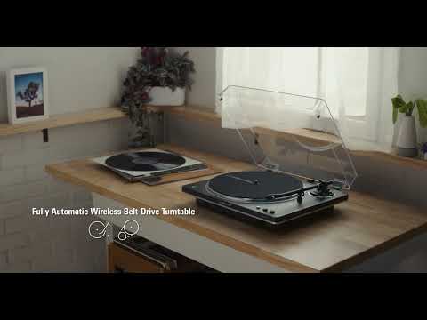 AT-LP70XBT - Audio-Technica  Fully Automatic Wireless Belt-Drive Turntable (Black/Bronze)