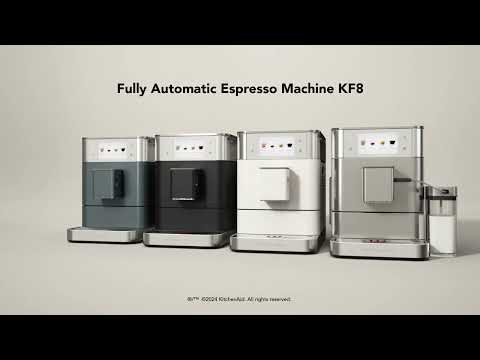 KitchenAid KF8 Fully Automatic Espresso Machine with Milk Container (Porcelain)