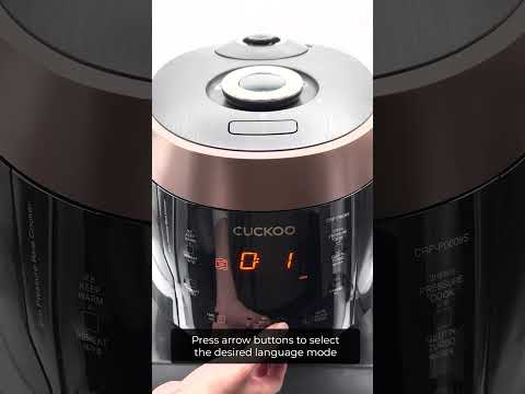 Cuckoo 6 cups High Pressure rice cooker CRP-R0607F