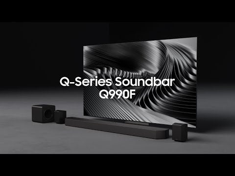 Samsung HW-Q990F Q-series 11.1.4 ch Soundbar with Subwoofer & Rear Speaker [2025]