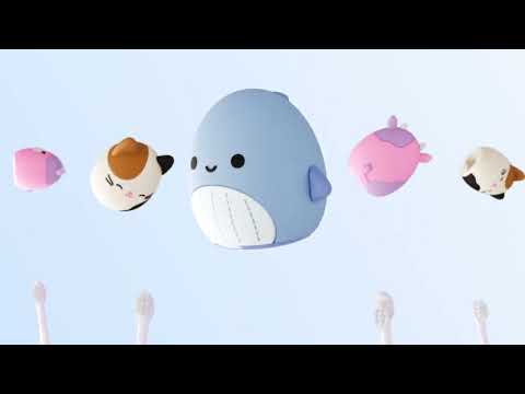 Ordo Sonic Kids Squishmallows Rechargeable Electric Toothbrush (Squish Patty)