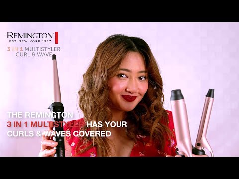 Remington 3-in-1 Curl & Wave Hair Styler
