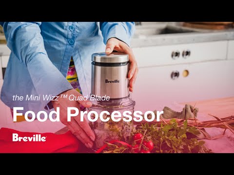 Breville the Mini Wizz Quad Blade Food Processor