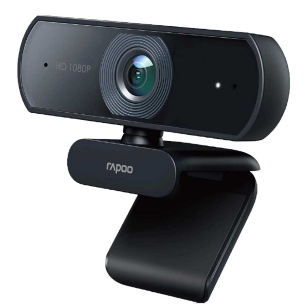 RAPOO-C260 - Rapoo C260 USB Black Full HD 1920 x 1080 Webcam