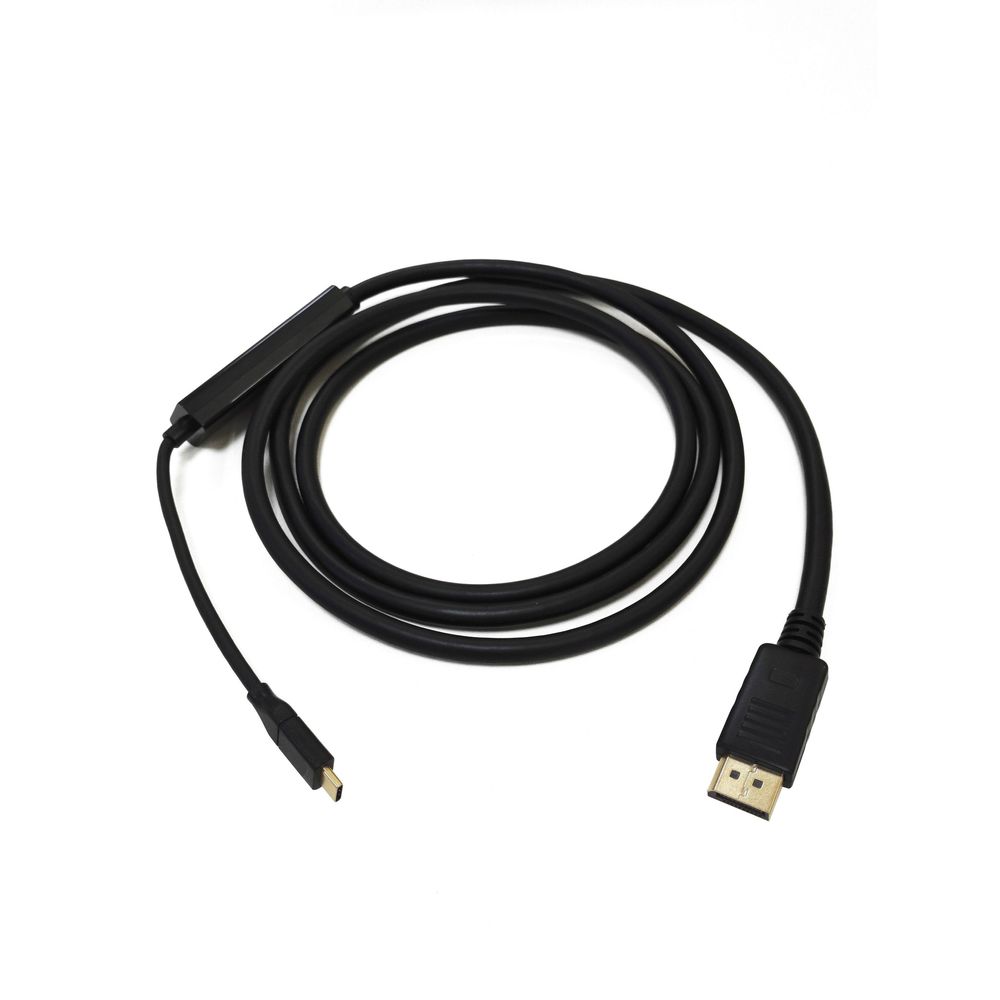 RC-3USBDP-2 - 8Ware USB Type-C to Display Port (version 1.2) M/M Black - 2m