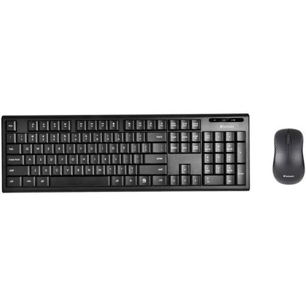 verbatim wireless keyboard & mouse tech supply shed