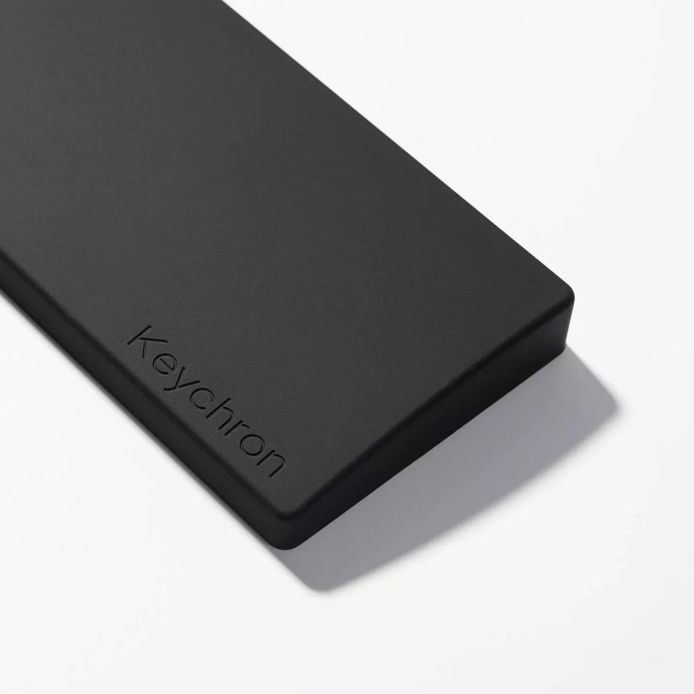 Keychron Silicone Palm Rest Palm Rest for 100% Full size Layout - Black Default Title