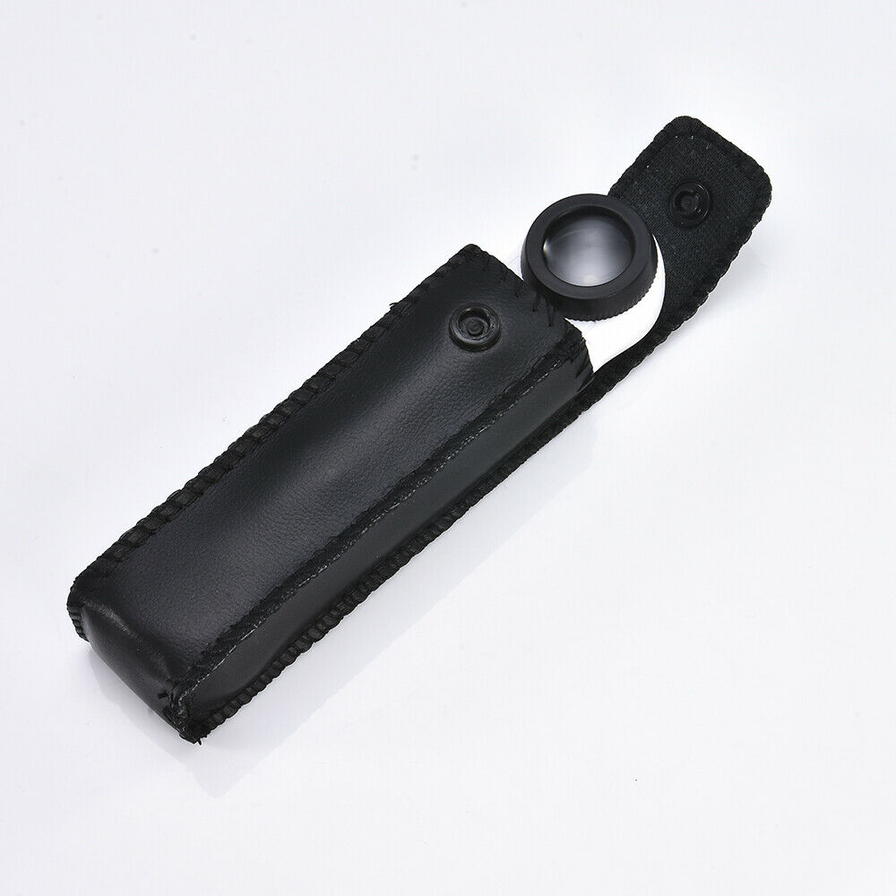 40X Magnifier Glass Jeweler Eye with 2 LED Lights