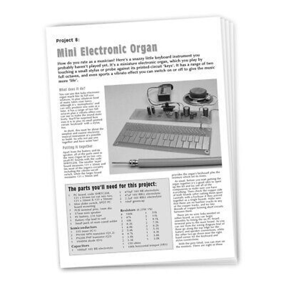 KJ8215 Instructions to suit SC2 Project - KJ8214 Electronic Organ